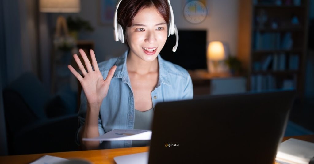 Midnight meetings of a filipino work at home