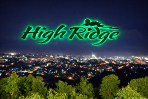High Ridge CDO over cityscape at night